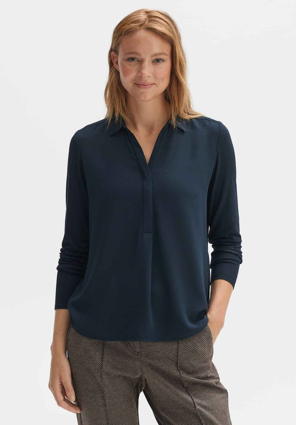 Opus bluse dunkelblau Clearance